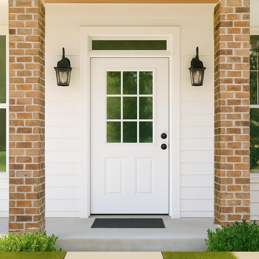 Dexmalle Left Hand Inswing 36 x 80 Fiberglass Entry Door