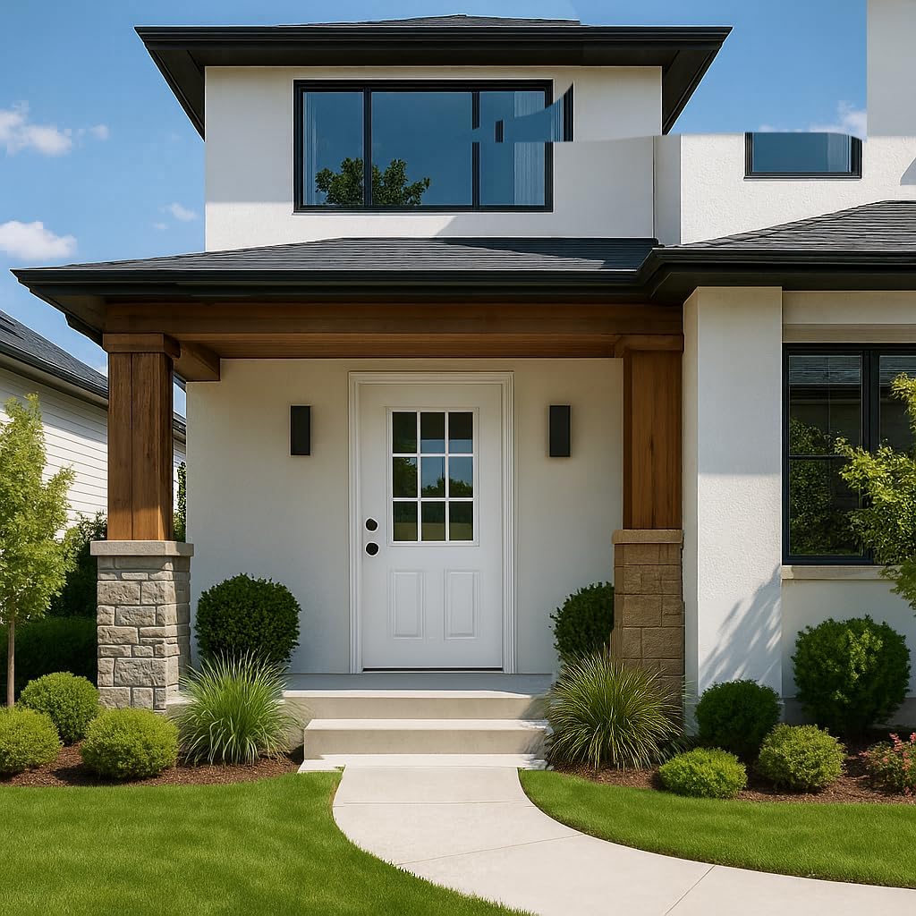 Dexmalle Right Hand Inswing 36 x 80 Fiberglass Entry Door