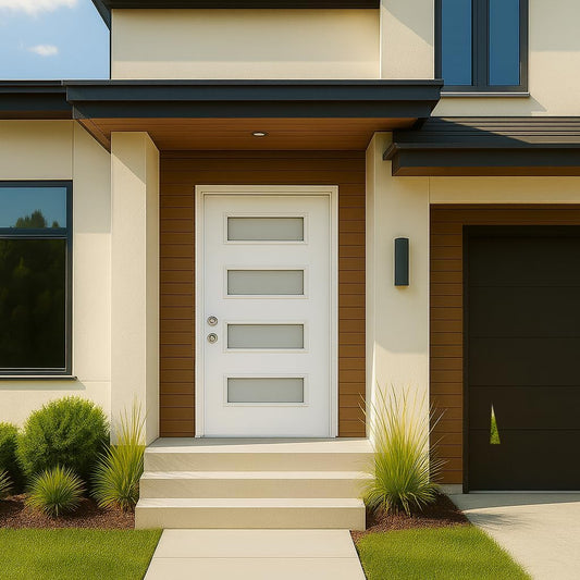 Dexmalle Right Hand Inswing 36 x 80 Fiberglass Entry Door