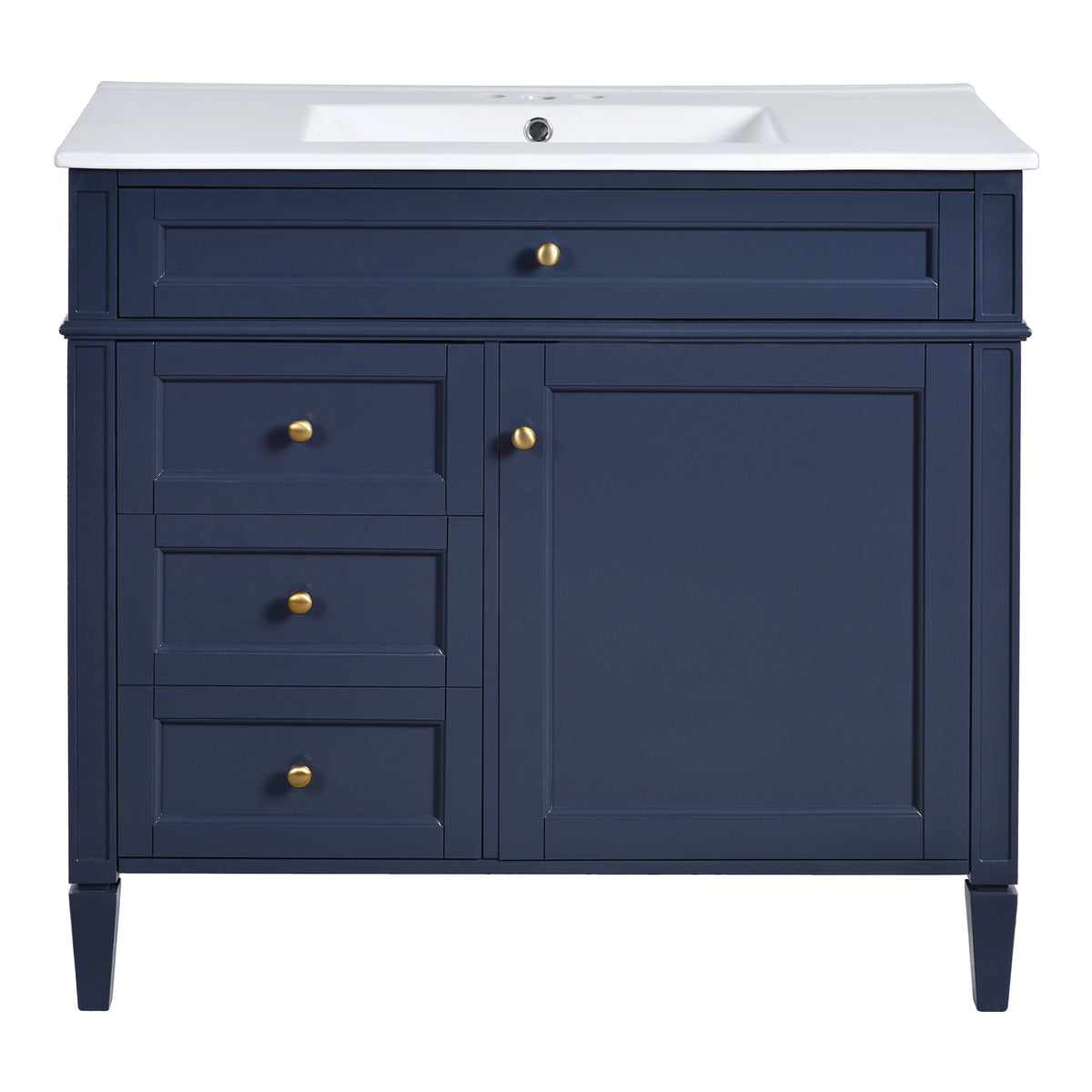 Dexmalle 36'' Bathroom Vanity with Top Sink