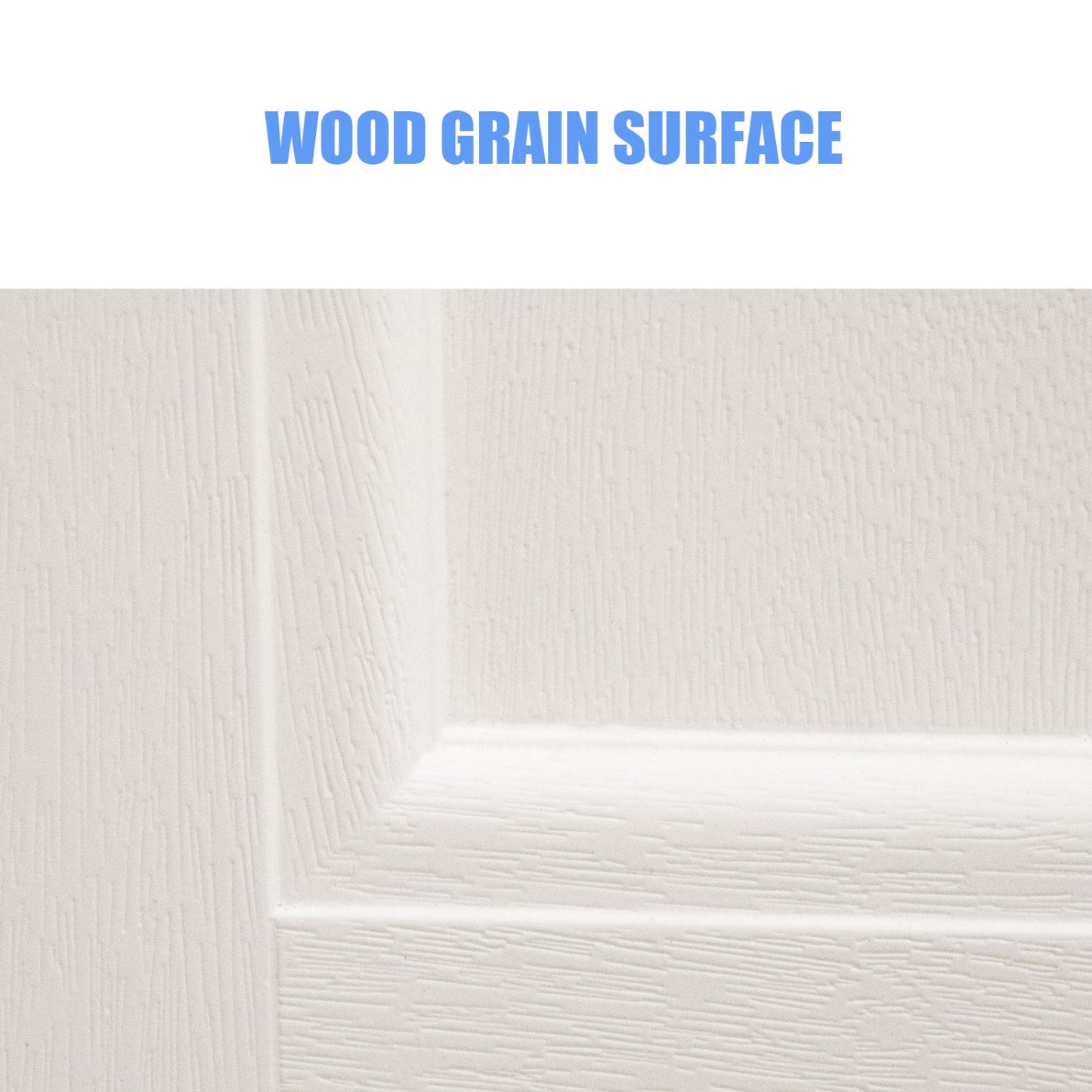 Dexmalle 36'' x 80" Fiberglass Entry Door with Brickmould Left Hand Inswing