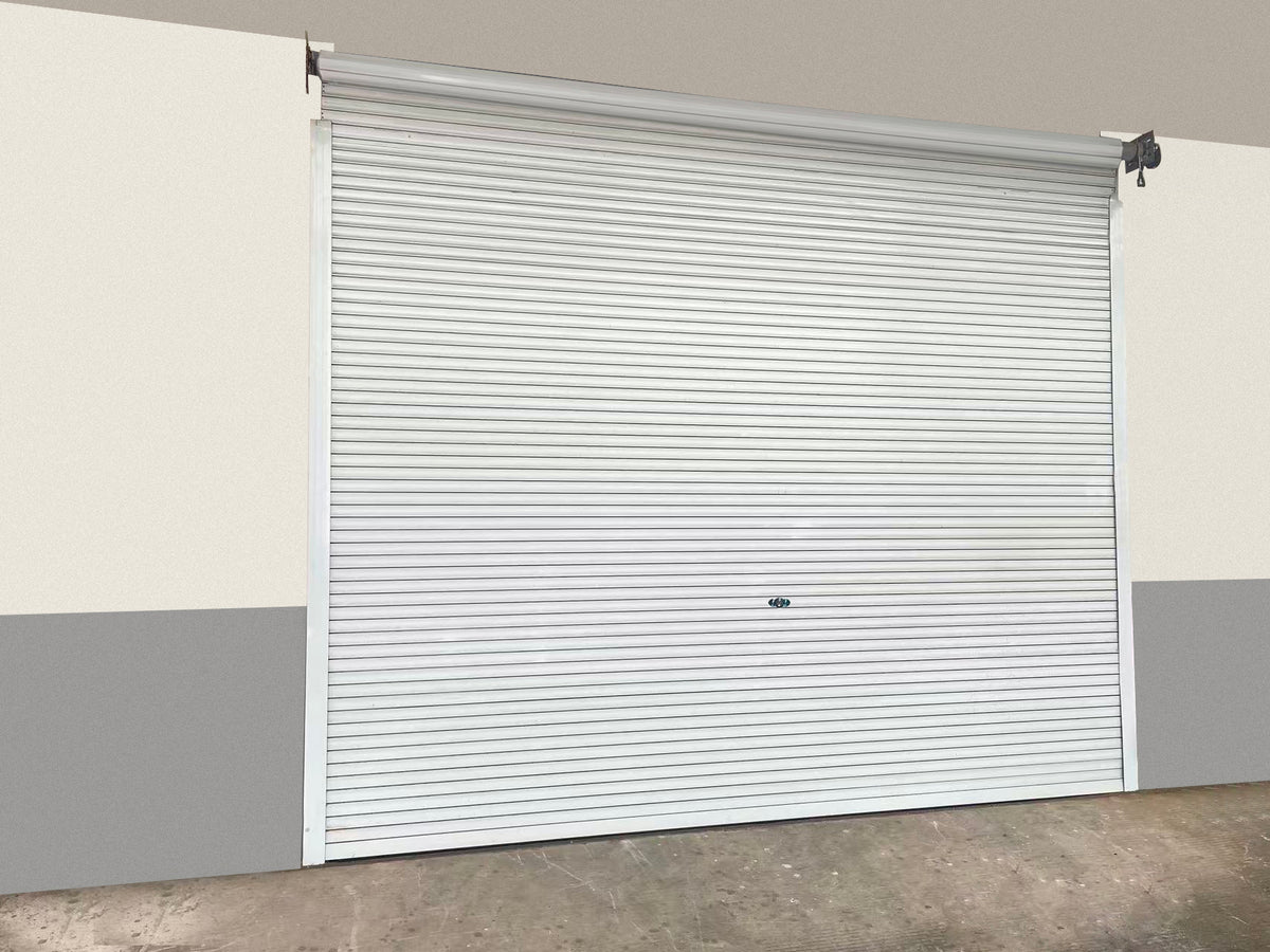 Dexmalle 8.5FT x 8.5FT Manual Roller Shutter Door Lifting Door