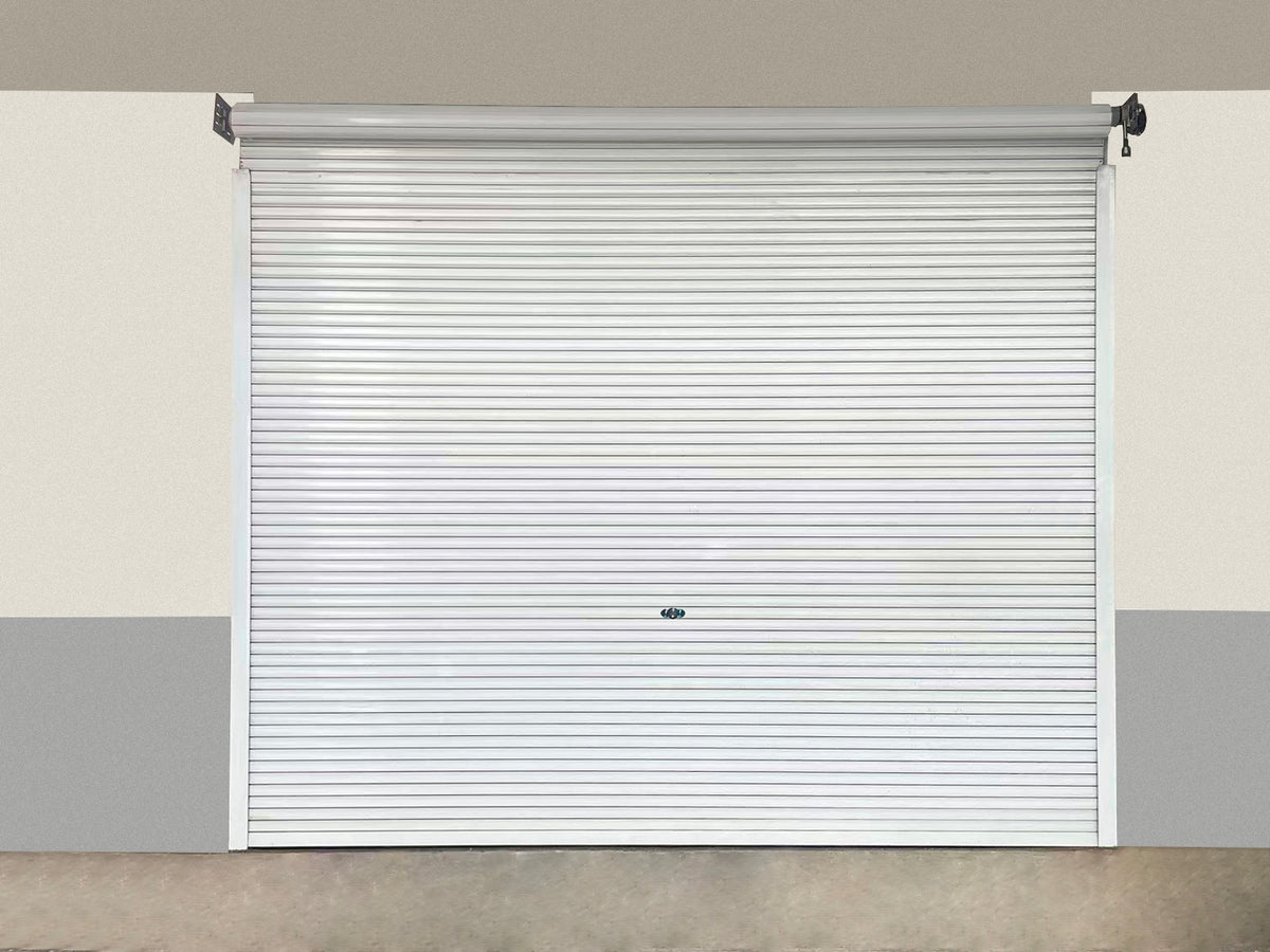Dexmalle 8.5FT x 8.5FT Manual Roller Shutter Door Lifting Door
