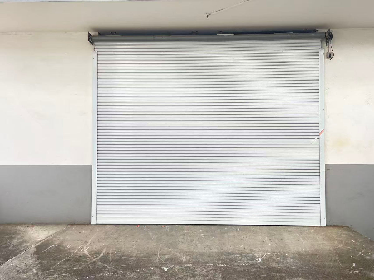 Dexmalle 8.5FT x 8.5FT Manual Roller Shutter Door Lifting Door