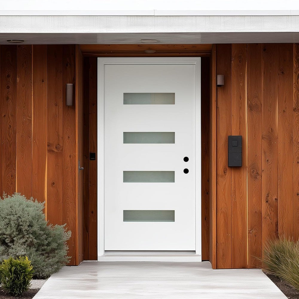 Dexmalle Left Hand Inswing 36 x 80 Fiberglass Entry Door