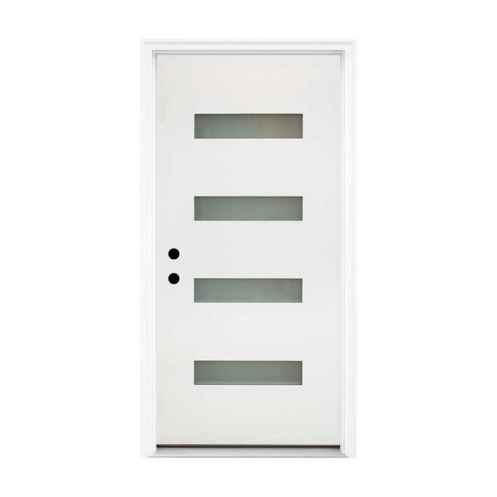 Dexmalle Right Hand Inswing 36 x 80 Fiberglass Entry Door