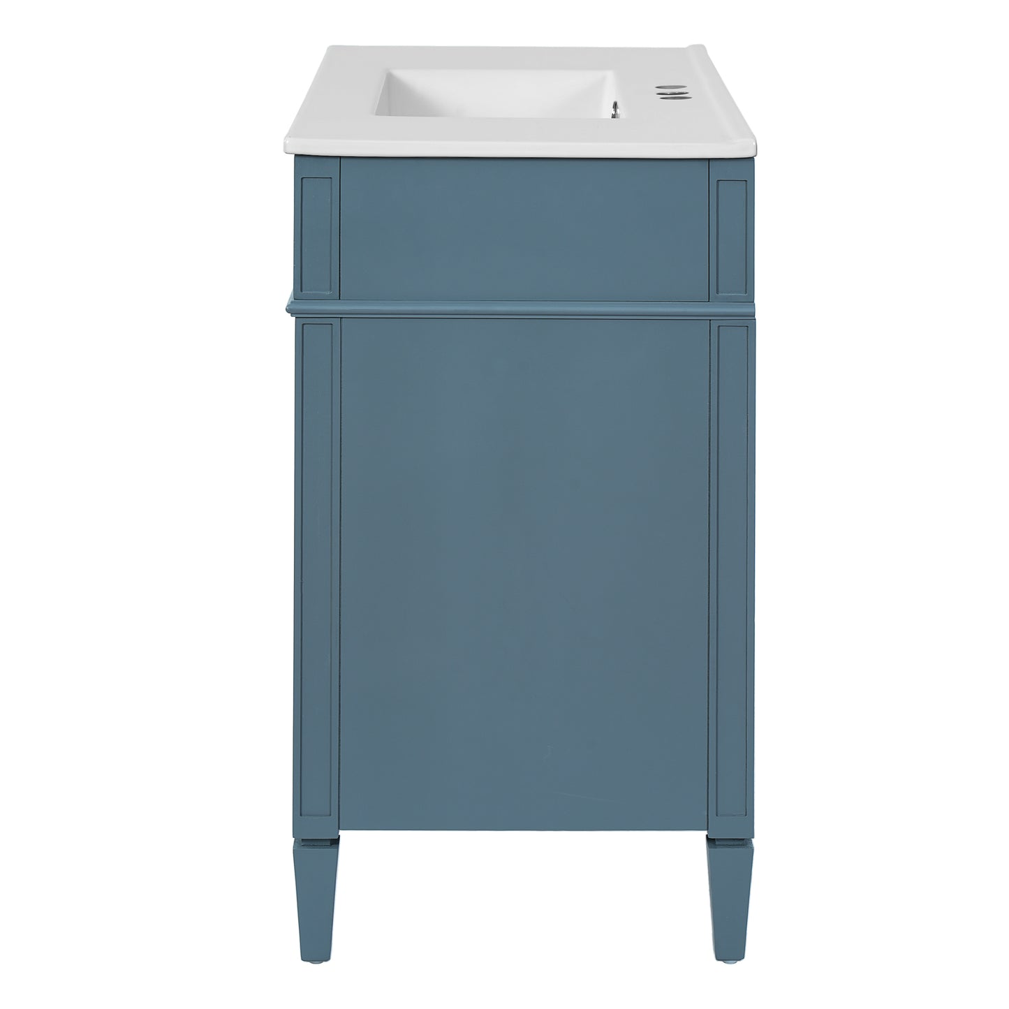 Dexmalle 36inch Bathroom Vanity with Top Sink 2 Drawers and a Tip-out Drawer